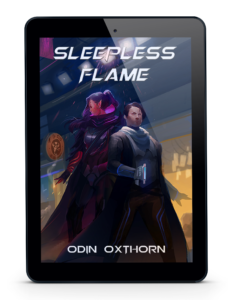 Ebook Cover Promo Image for Sleepless Flame